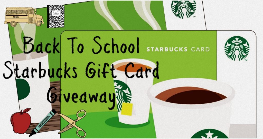 2016 Starbucks gift card giveaway 